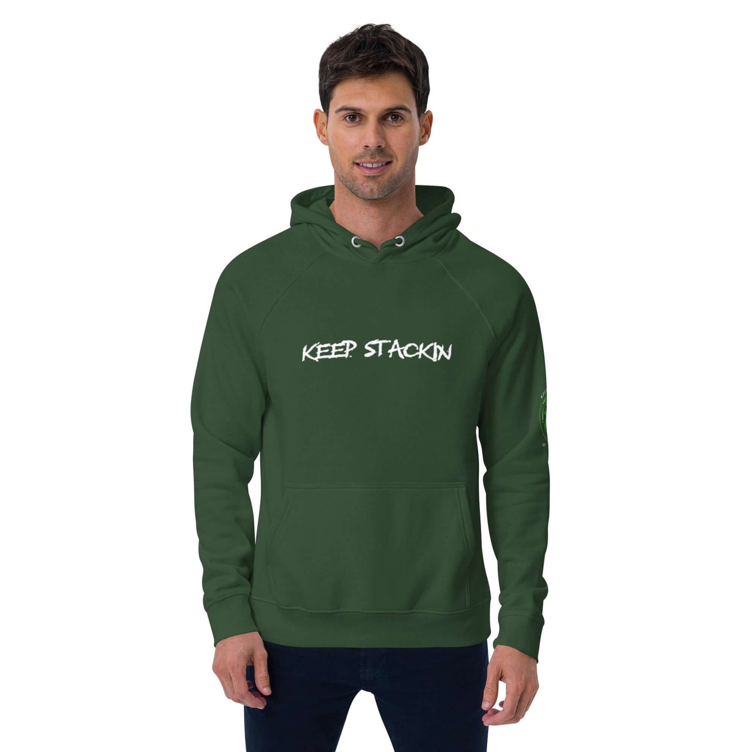 Eco Raglan Hoodie Keep Stackin