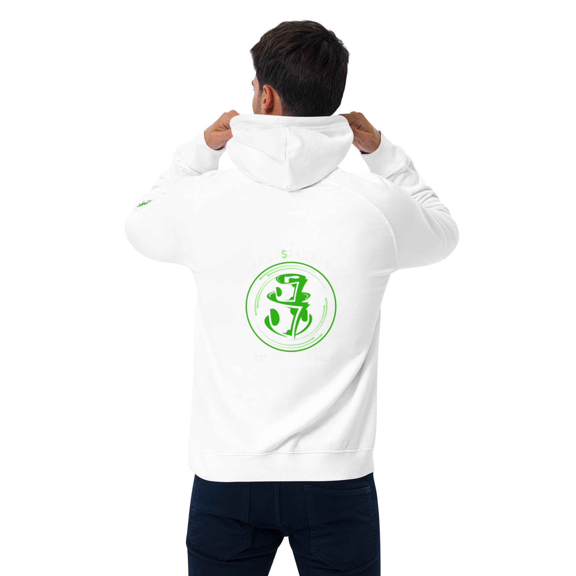 Eco Raglan Hoodie Keep Stackin